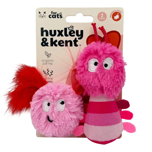 Love Bugs Cat Toy - 2 Pack | Huxley & Kent