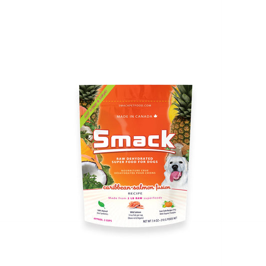 Caribbean-Salmon Fusion Dehydrated Raw Food | SMACK