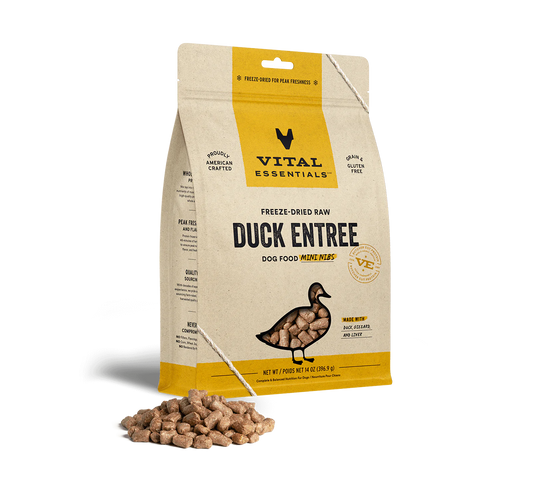 FD Raw Duck Entree Mini Nibs | Vital Essentials