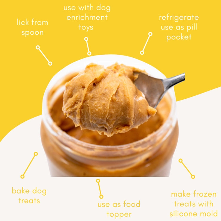 Barkin' Banana Peanut Butter for Dogs | Buddy Budder