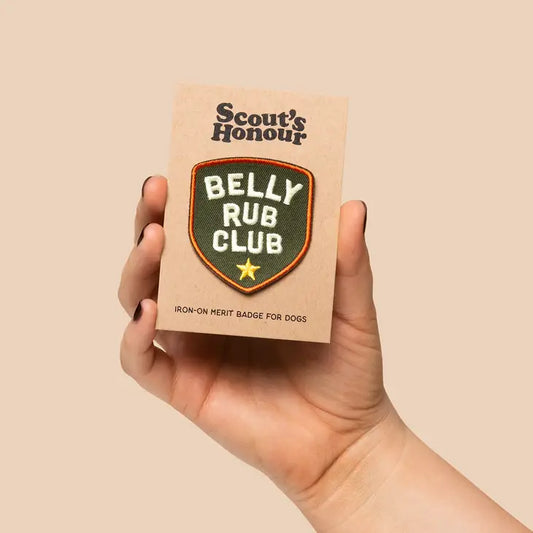 Belly Rub Club Bandana Patch | Scout's Honour