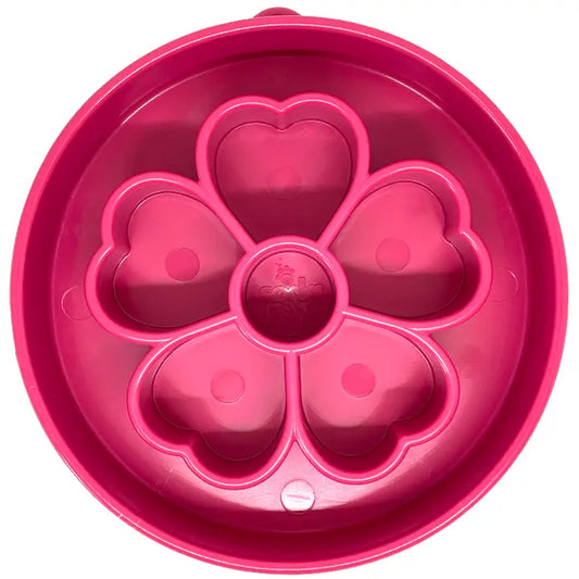 Pink Flower Slow Feeder | SodaPup