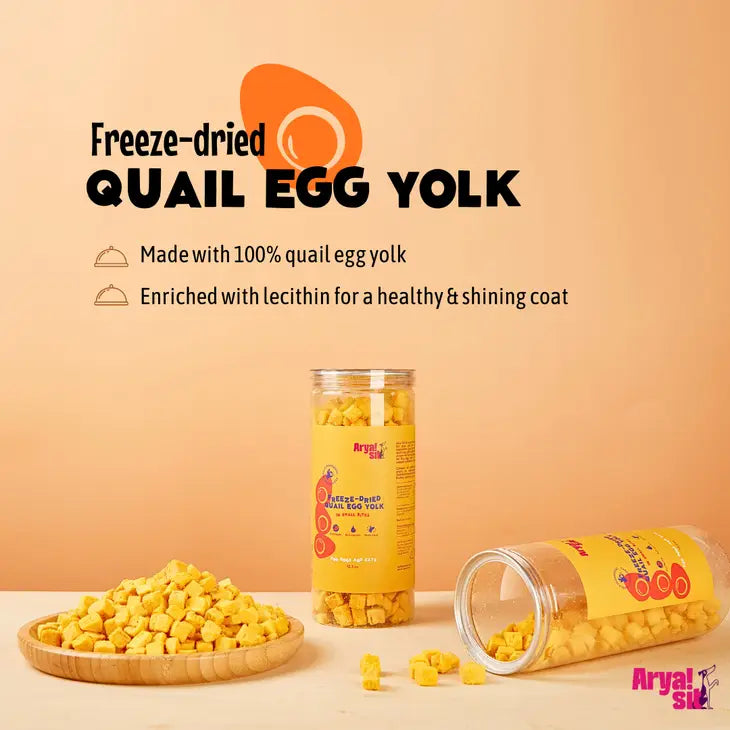 Freeze Dried Egg Yolk Bites | Arya Sit