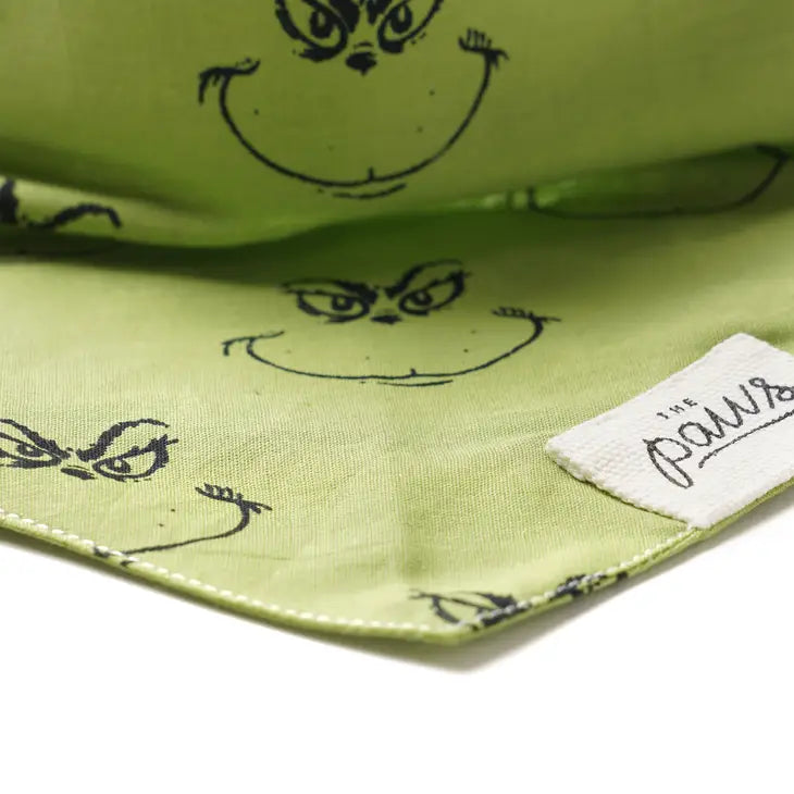 Grinch Dog Bandana