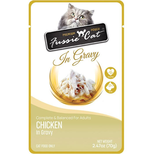 Fussie Cat Chicken in Gravy Pouch