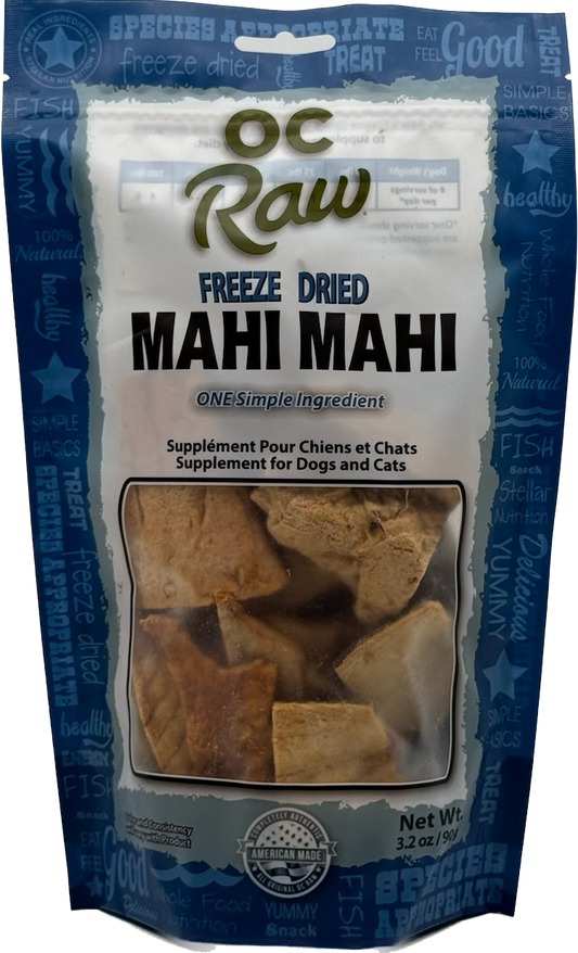 Freeze Dried Mahi Mahi | OC Raw