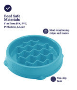 Wave Fun Feeder Mini Slow Bowl | Outward Hound