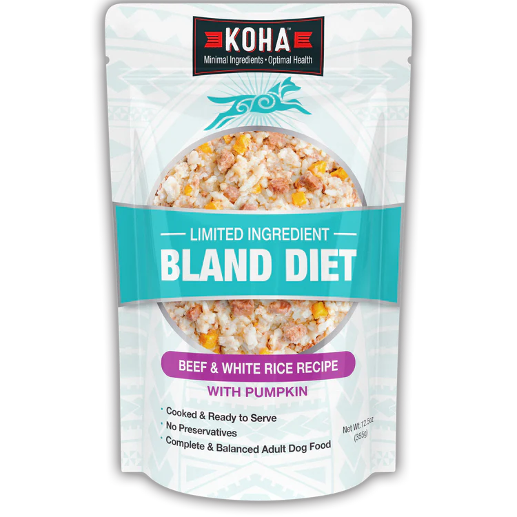 KOHA Limited Ingredient Bland Diet Beef & White Rice Recipe for Dogs