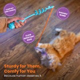 Cat-apult Spring Wand Cat Teaser Wand | Outward Hound