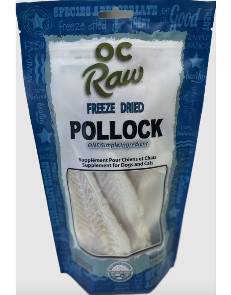 Freeze Dried Pollock | OC Raw