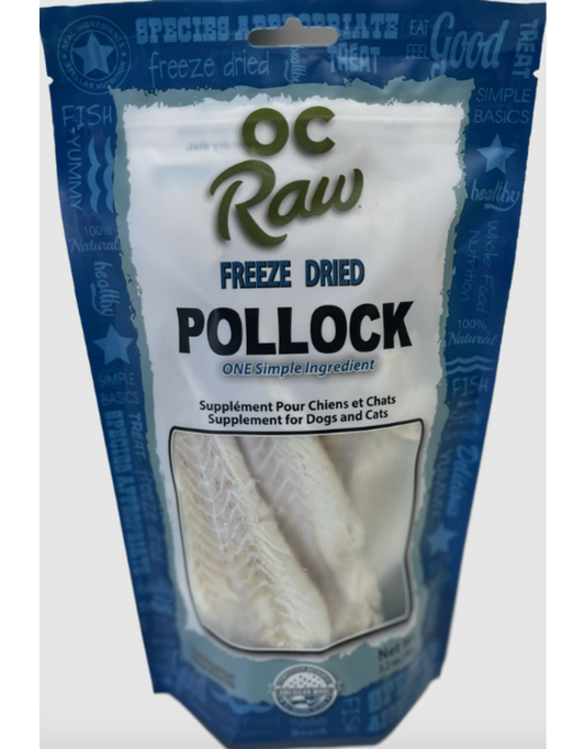 Freeze Dried Pollock | OC Raw