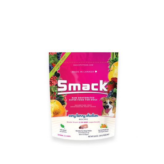 Very Berry Chicken Dehydrated Raw Food | SMACK